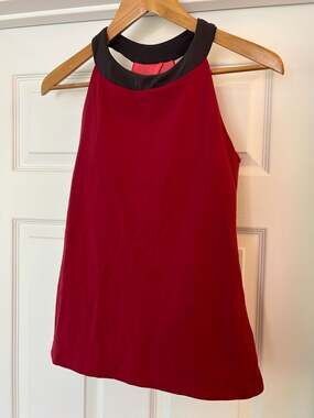 Lucy Women's Athletic Tank Top Red Size M